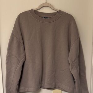 Sweatshirt | Zara | Taupe | XL